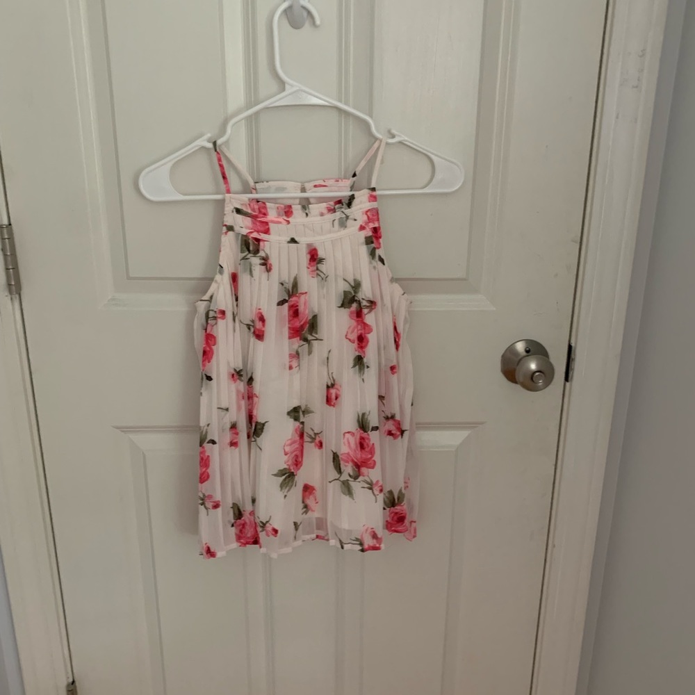 Abercrombie Kids floral tank